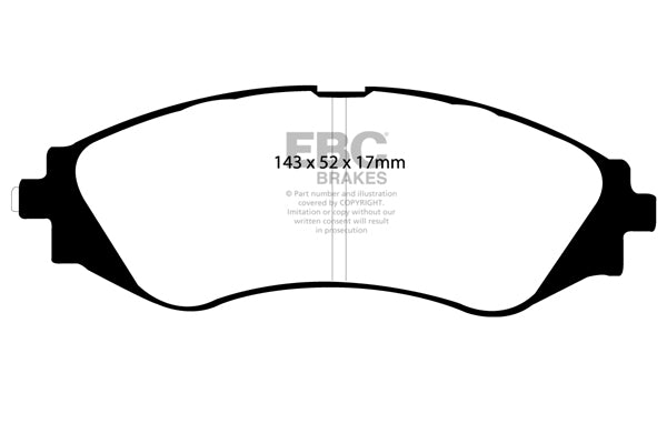 EBC Brakes Brake Pad - DP31209C