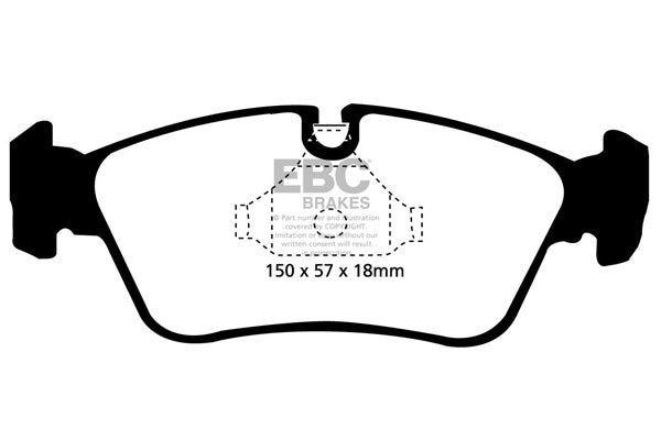 EBC Brakes Brake Pad - DP1211