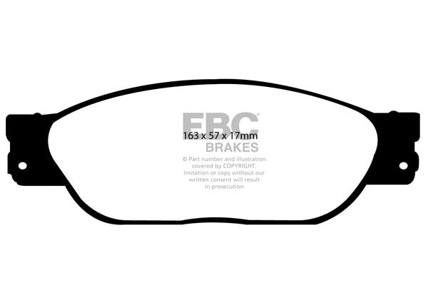 EBC Brakes Brake Pad - DP1220