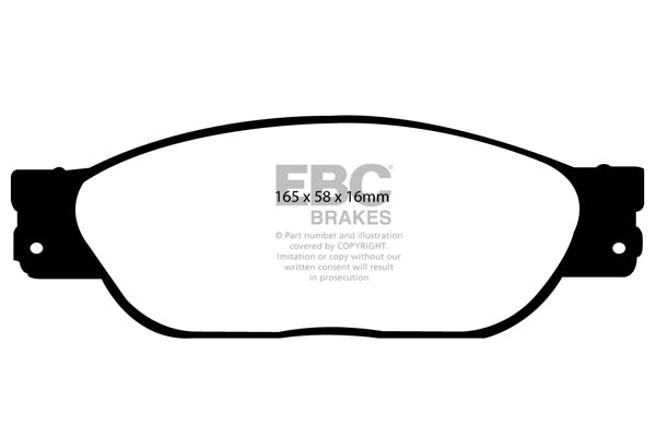 EBC Brakes Brake Pad - DP1220
