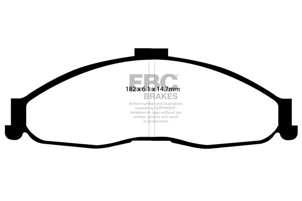 EBC Brakes Brake Pad - DP31239C