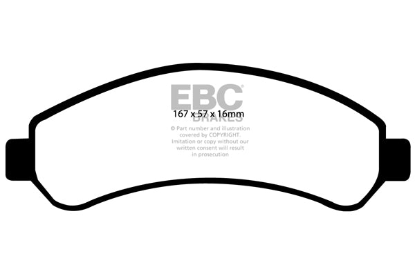 EBC Brakes Brake Pad - DP61256