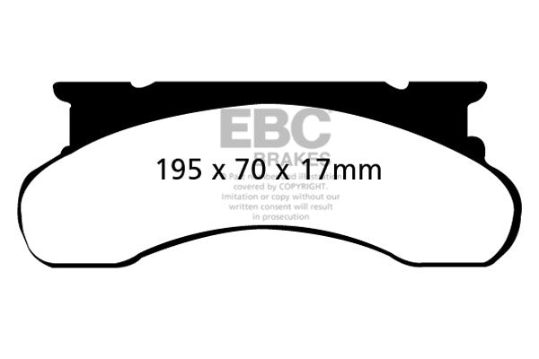 EBC Brakes Brake Pad - UD1258