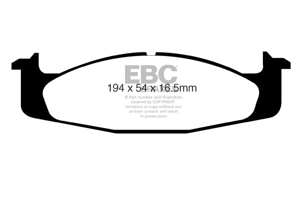 EBC Brakes Brake Pad - DP61260