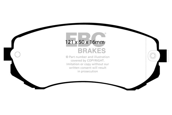 EBC Brakes Brake Pad - DP21279