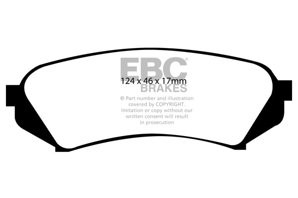 EBC Brakes Brake Pad - DP1282