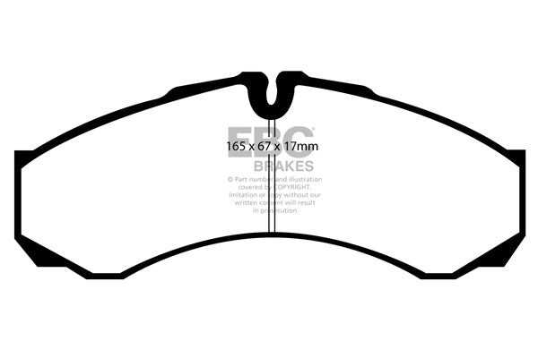 EBC Brakes Brake Pad - UD1294