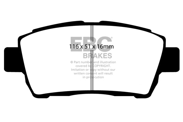 EBC Brakes Brake Pad - DP1295