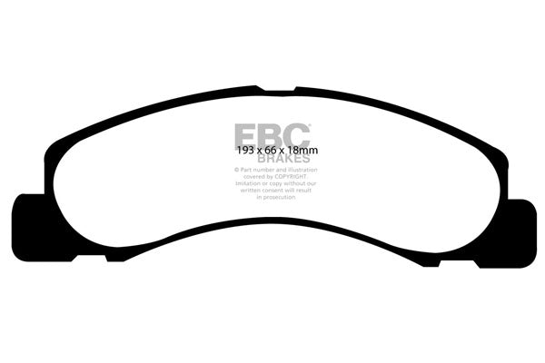 EBC Brakes Brake Pad - UD1308