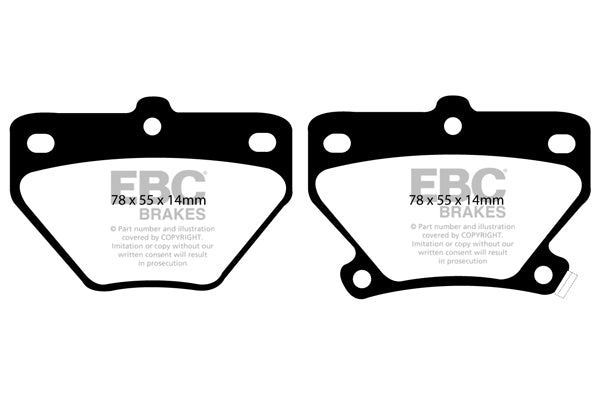 EBC Brakes Brake Pad - DP41326R