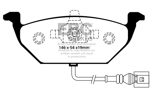 EBC Brakes Brake Pad - DP1329