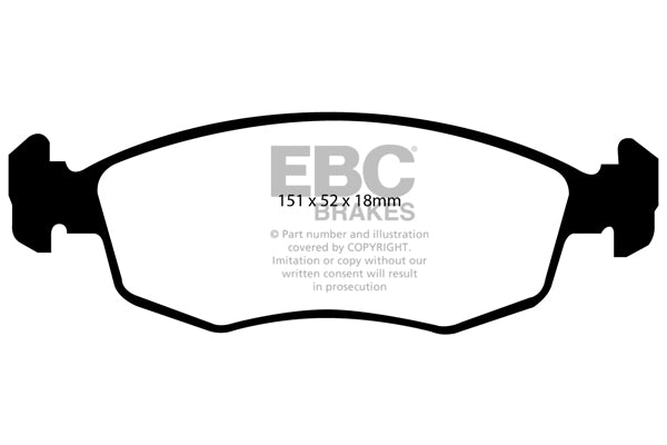 EBC Brakes Brake Pad - UD1337