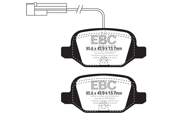 EBC Brakes Brake Pad - DP21338