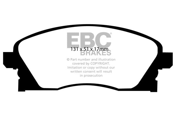 EBC Brakes Brake Pad - UD1341