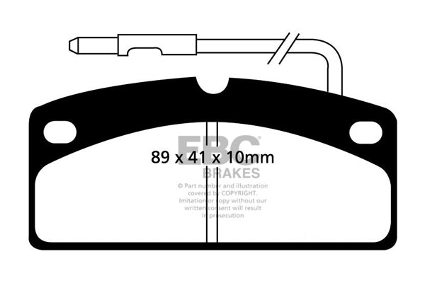 EBC Brakes Brake Pad - UD1342