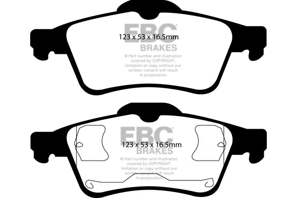EBC Brakes Brake Pad - UD1354