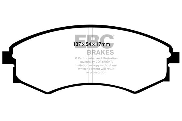 EBC Brakes Brake Pad - DP1358