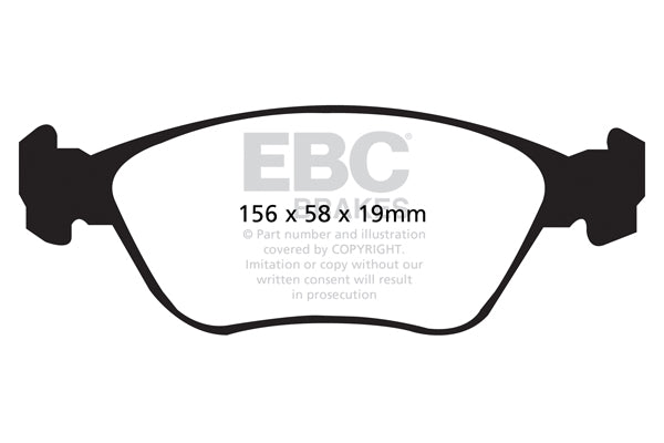 EBC Brakes Brake Pad - DP31362C