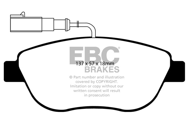 EBC Brakes Brake Pad - DP21383