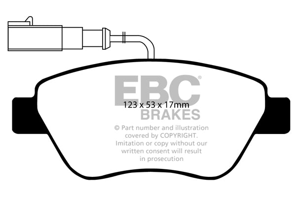 EBC Brakes Brake Pad - DP21384