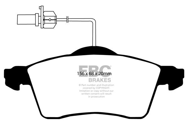 EBC Brakes Brake Pad - DP1398