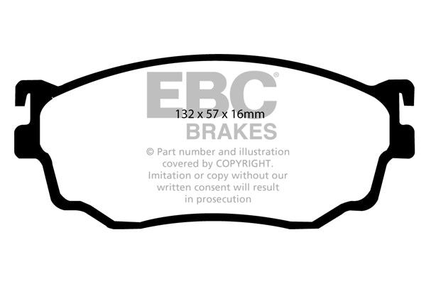 EBC Brakes Brake Pad - DP1411