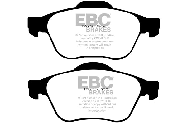 EBC Brakes Brake Pad - UD1421