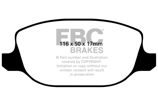 EBC Brakes Brake Pad - UD1425