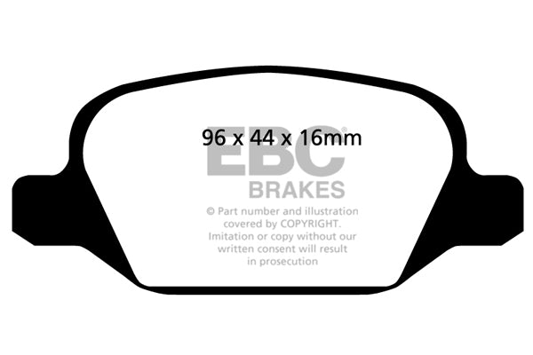 EBC Brakes Brake Pad - UD1430