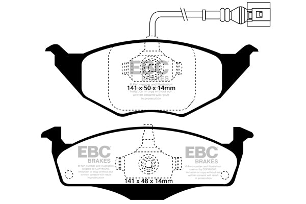 EBC Brakes Brake Pad - UD1432