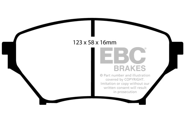 EBC Brakes Brake Pad - DP51452NDX