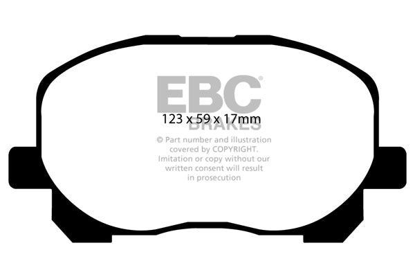 EBC Brakes Brake Pad - UD1455