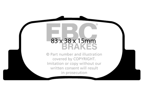 EBC Brakes Brake Pad - UD1456