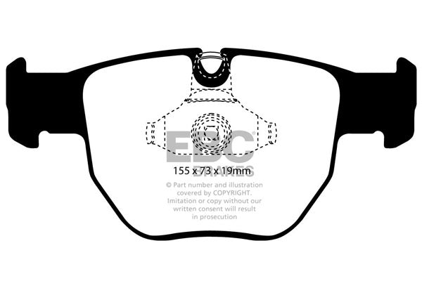 EBC Brakes Brake Pad - DP41463R