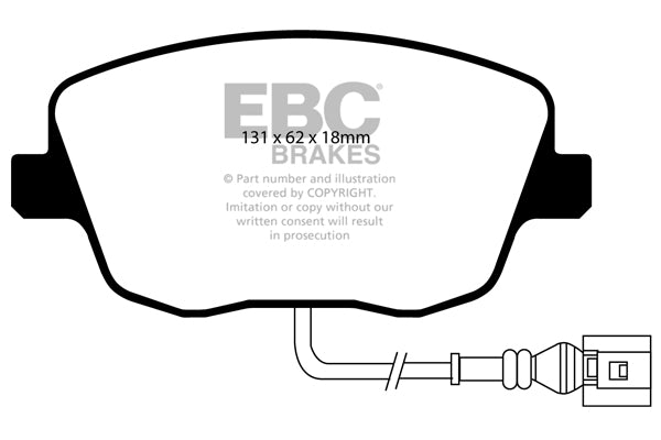 EBC Brakes Brake Pad - UD1479