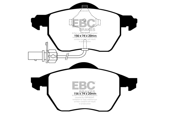 EBC Brakes Brake Pad - DP41483R