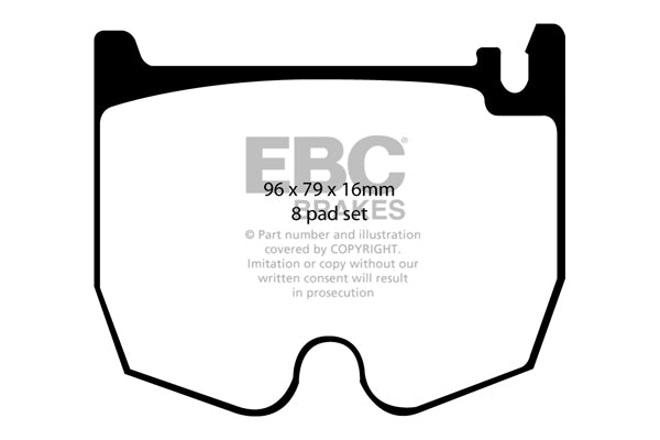 EBC Brakes Brake Pad - DP41486R