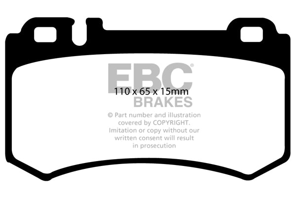 EBC Brakes Brake Pad - DP31490C