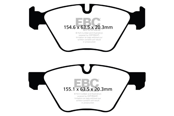 EBC Brakes Brake Pad - DP41493R