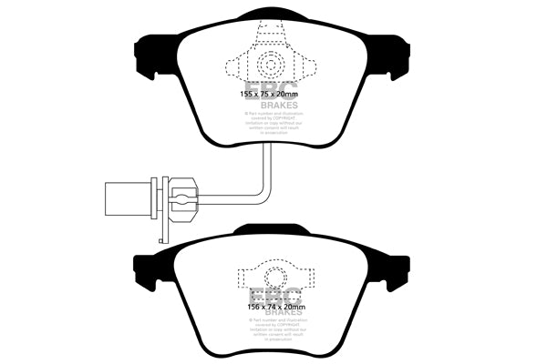 EBC Brakes Brake Pad - DP1495