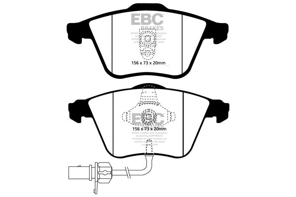 EBC Brakes Brake Pad - DP21510
