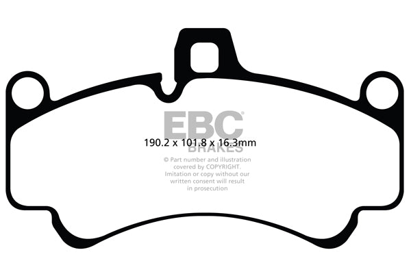 EBC Brakes Brake Pad - DP41516R
