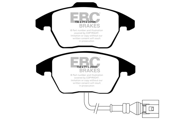 EBC Brakes Brake Pad - DP41517R