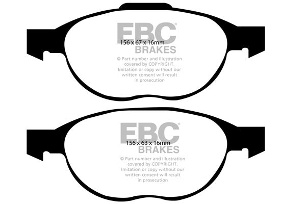 EBC Brakes Brake Pad - DP1524