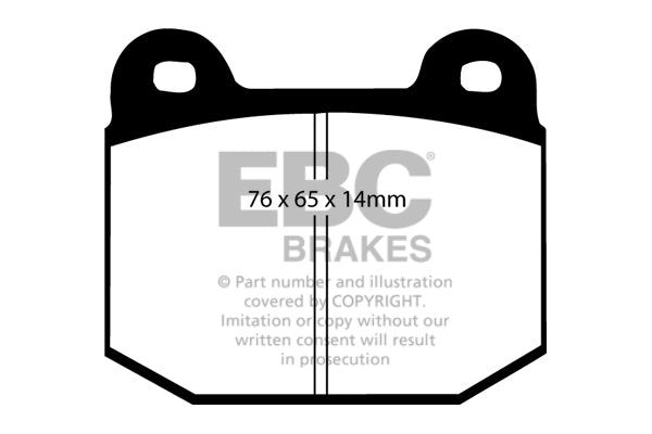 EBC Brakes Brake Pad - DP1537