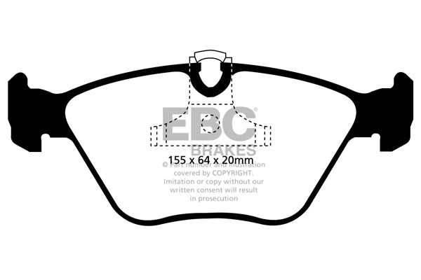 EBC Brakes Brake Pad - DP1552