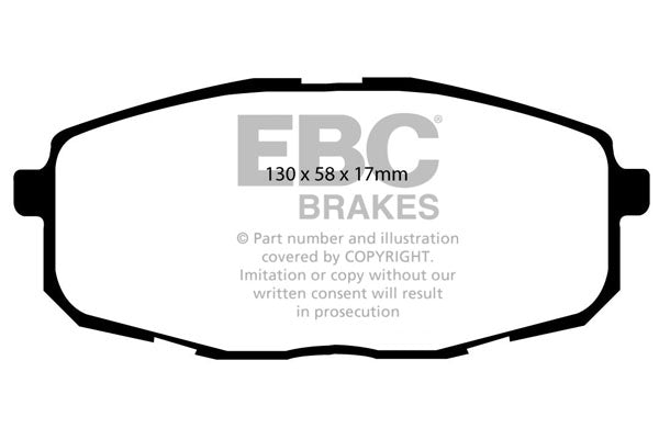 EBC Brakes Brake Pad - DP41562R