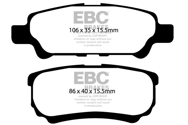 EBC Brakes Brake Pad - DP21563