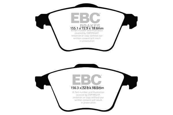 EBC Brakes Brake Pad - DP1574