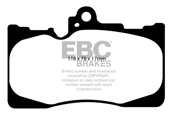 EBC Brakes Brake Pad - DP31589C